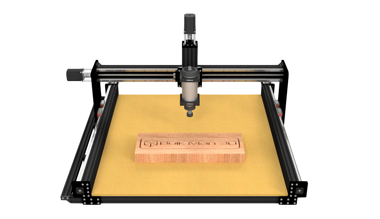 ULTIMATE Bee CNC Router Machine 4 Axis - Open Source / Mach3